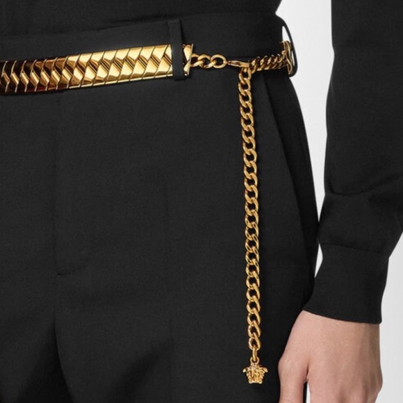 $3225 AUTHENTIC new VERSACE rare runway BELT - Picture 1 of 16